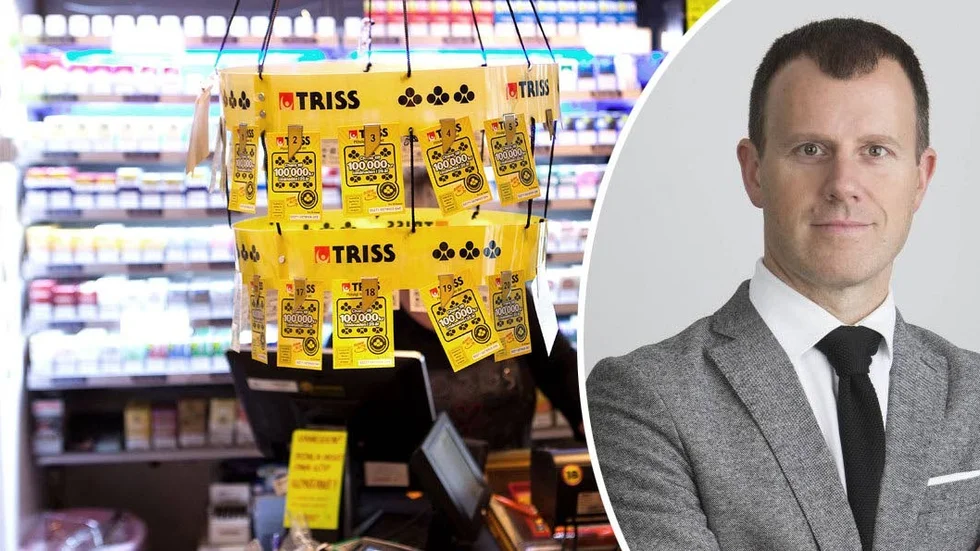 Andreas Jerat, presschef på Svenska Spel.