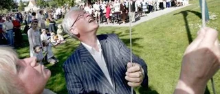 Nationaldagsfirande i strålande solsken