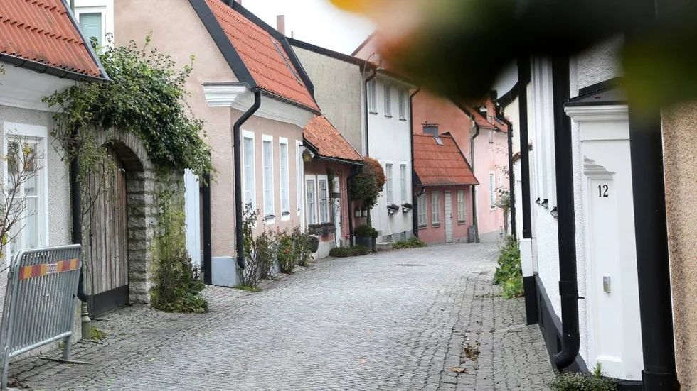Trappgatan i Visby.