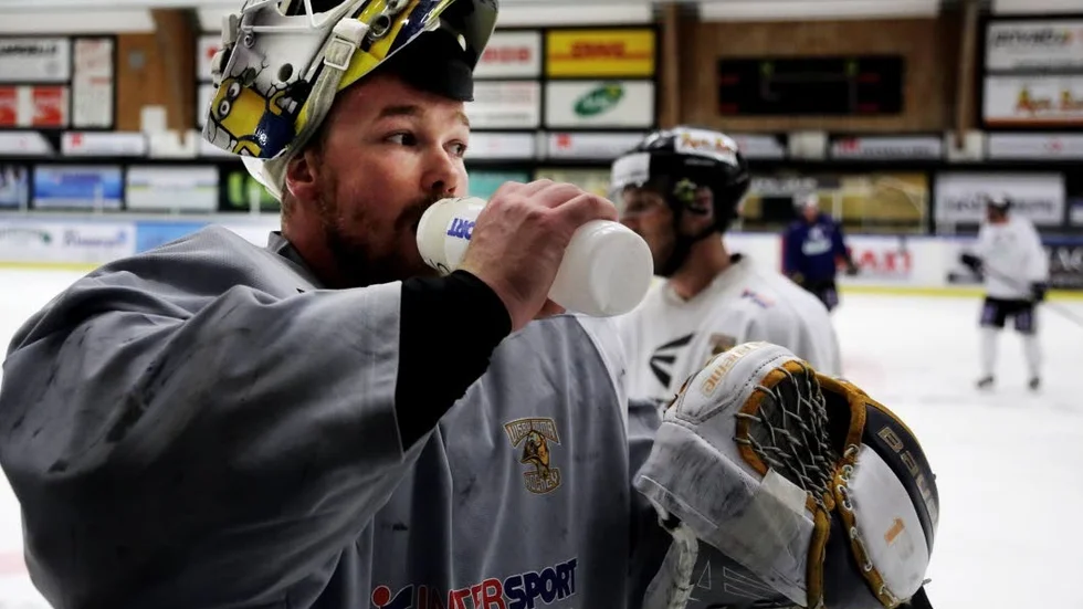 ANDRASPADEN. Martijn Oosterwijk har fått förtroendet fyra gånger i höst och landar på räddningsprocenten 87,91.