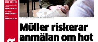 Efter bråket – Müller kontrar med att anmäla Björkman