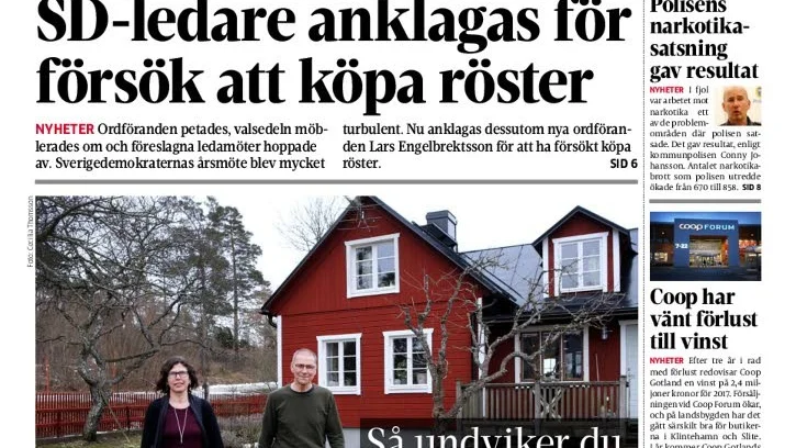 GA i går. SD:s årsmöte blev mycket turbulent. Ordföranden petades och valsedeln möblerades
om.