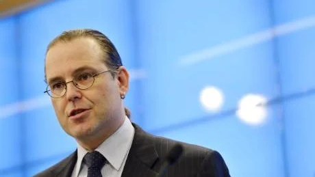 Anders Borg. Talade för den internationella valutafonden.Foto Henrik Montgomery/SCANPIX