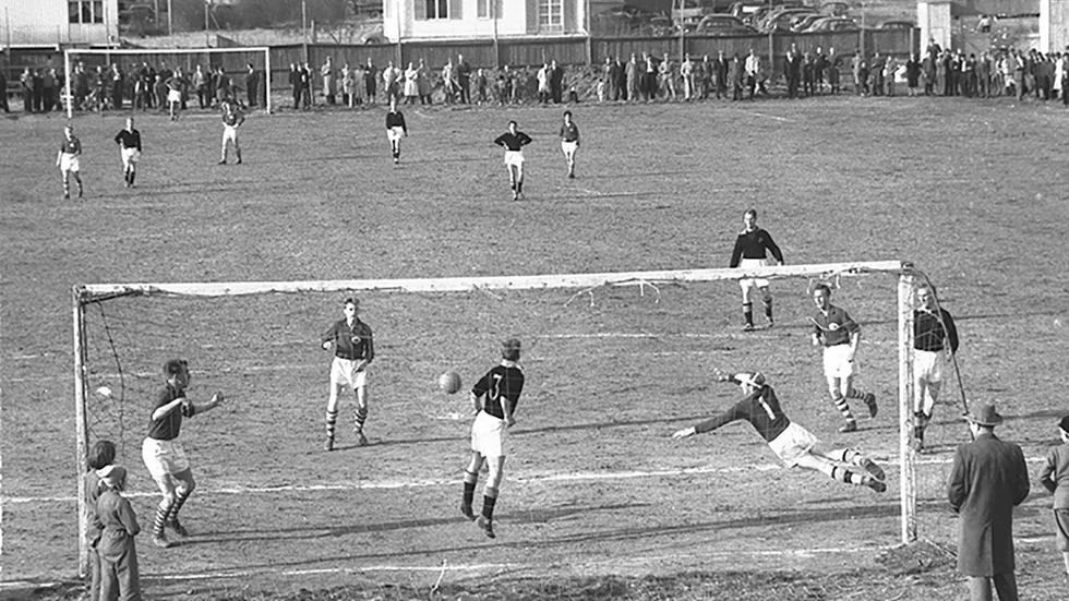 Det spelades vacker fotboll på Sörvalla i maj 1953.