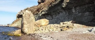 BILDER: Stort  ras vid Hällarna