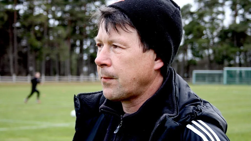 P18 IK tränar inför premiären 2012. Tränare Roland Ahlvin.