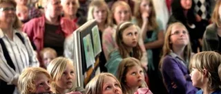 Barnen tog fram Bergman-logga