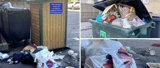 Vi beklagar hanteringen av sopkärlen på Nygatan