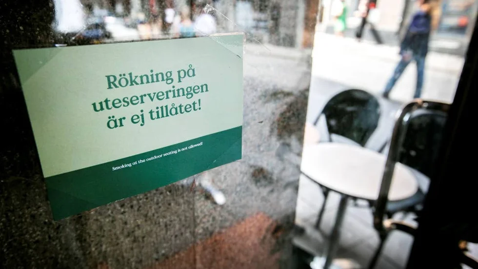Rökförbud. Får negativa konsekvenser.