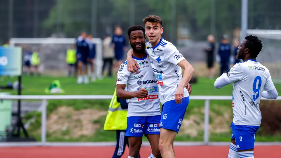 IFK Luleås nyförvärn Isack Nanuseb och Filippo Begliardi frälste hemmalaget med varsitt mål i derbyt mot Bergnäsets AIK.