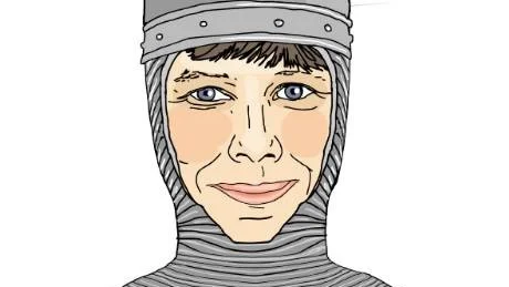 Åsa Romson. Språkröret vill göra det mera lönsamt att lappa och laga, som komplement till Rut- och Rotavdragen.Illustration: Nelson