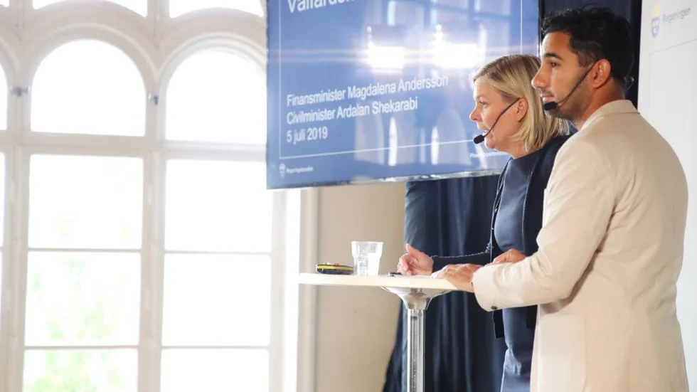 I fredags pressenterade Magdalena Andersson (S) och Ardalan Shekarabi (S) Välfärdskommissionen.