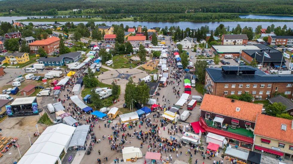 Kriget i Ukraina gör att det inte blir något tivoli under Pajala marknad.