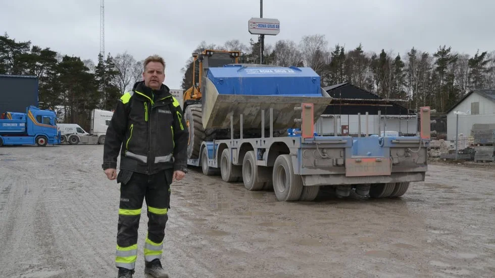”Jätteviktigt” säger Magnus Lindby, vd på Roma Grus AB, om hållbarhetsprojektet.