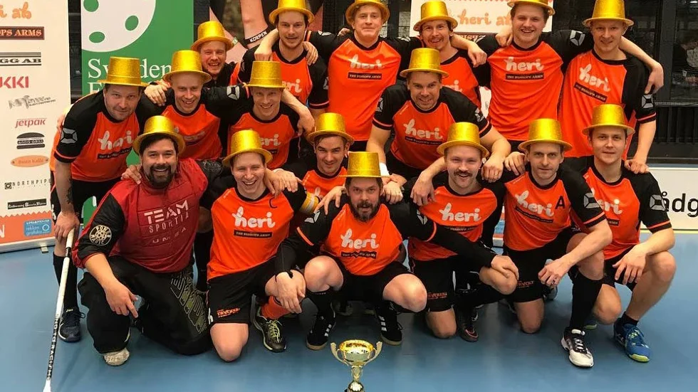 SM-guld. Heri vann SM-guld när slutspelet av Korp-SM avgjordes förra helgen i Nyköping.