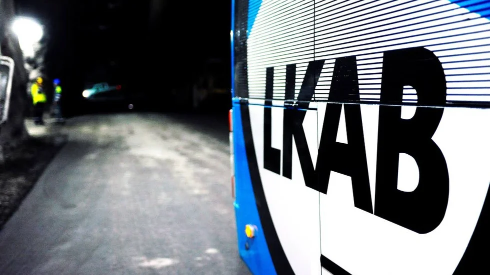 Olycka. Det var i början av december i år som olyckan inträffade på LKAB i Våtåfors.