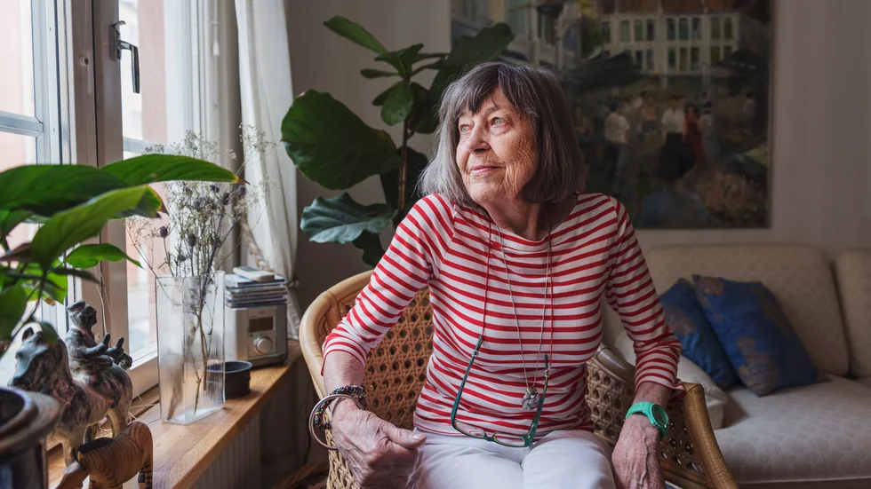 Margareta Magnusson har skrivit boken "Döstädning: Ingen sorglig historia". Arkivbild.