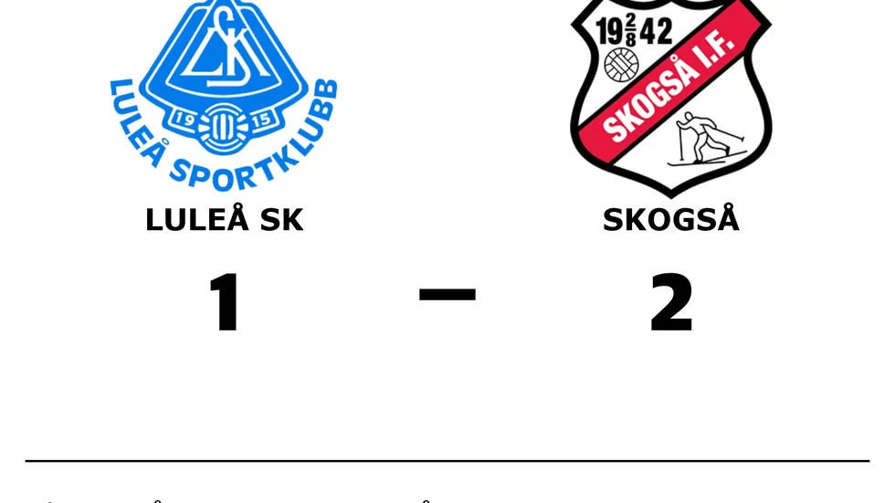 Luleå SK förlorade mot Skogså IF