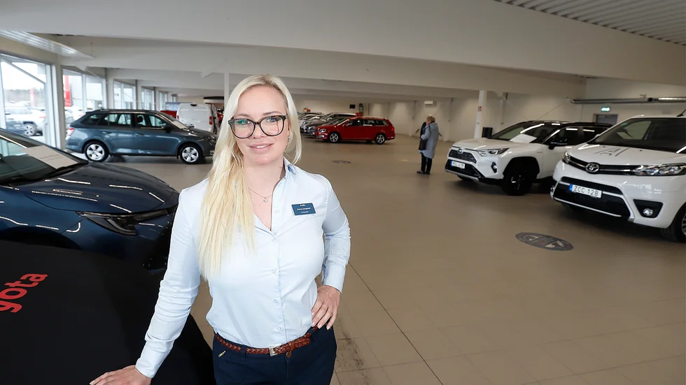 Sanna Ljungstedt på Bilia berättar om en marknad där prisskillnaden mellan nytt och begagnat minskat markant.