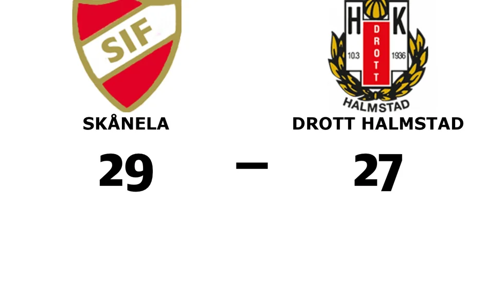 Skånela IF vann mot HK Drott Halmstad