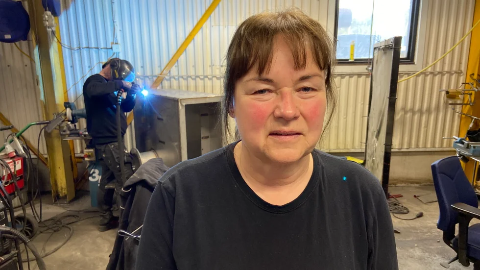 Johanna Ragnebro, vd och ägare E-Tuna Svetsteknik AB.