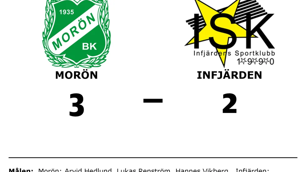Morön BK vann mot Infjärdens SK
