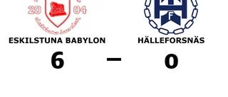 Fjärde raka för Eskilstuna Babylon efter seger mot Hälleforsnäs