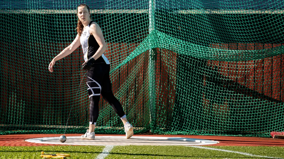 Sara Forssell kastade sitt tredje längsta släggkast någonsin när hon tävlade i finska Espoo. 
