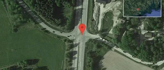 Stopp på väg 53 på grund av en olycka