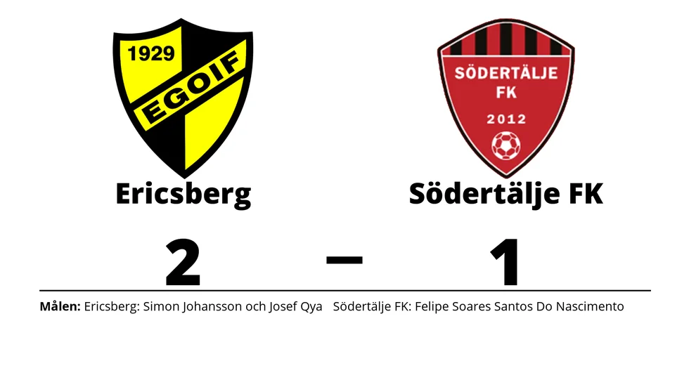 Ericsbergs GoIF vann mot Södertälje FK