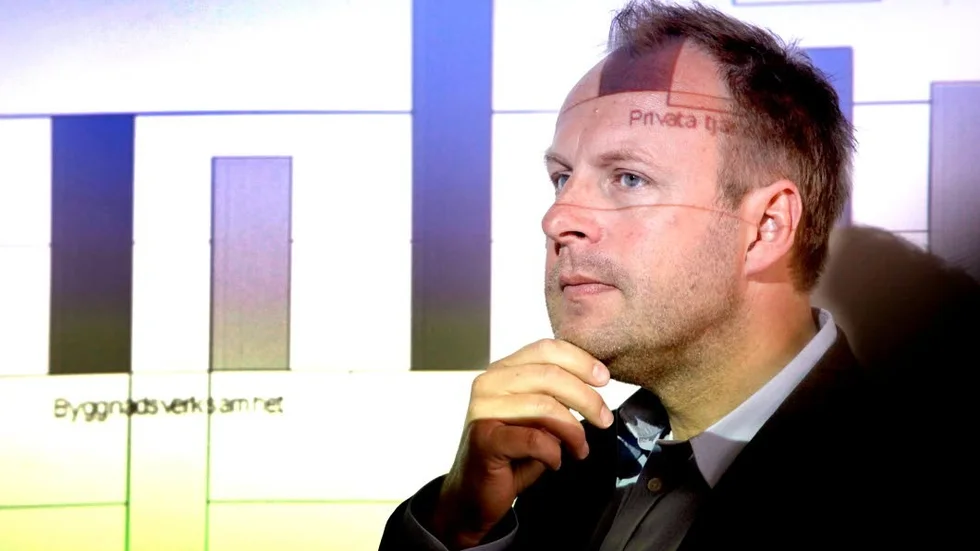 Jim Enström, analytiker på Arbetsförmedlingen i Visby.