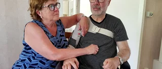 Leifs svåra process för att få duscha