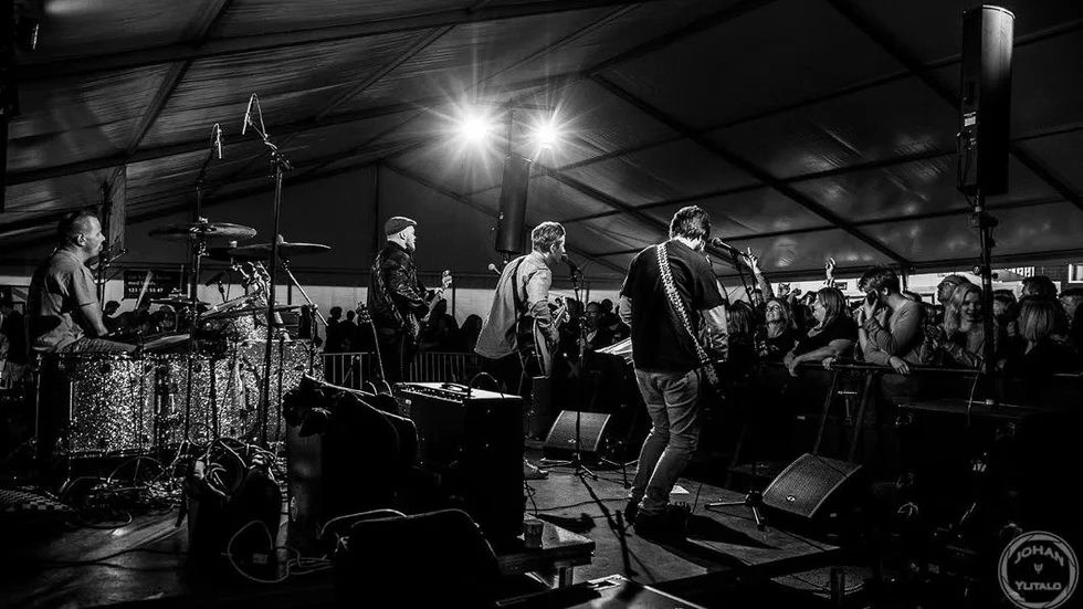 HUSBAND. Kiruna kickers uppträder på Kirunafestivalen för sjätte året.