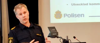 Polischefen: "Viktigt att polisen får sköta det här"