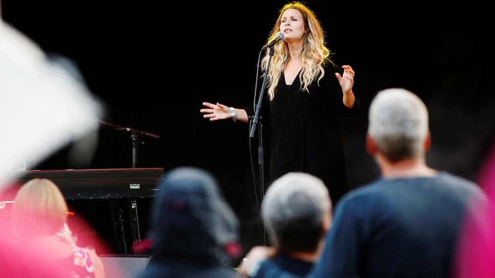 Pernilla Andersson under en festival i Eskilstuna förra året.