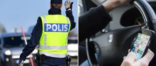 Så många i Norrbotten har dömts för "rattsurfing" • Polisen: "Jag vill att man koncentrerar på körningen"