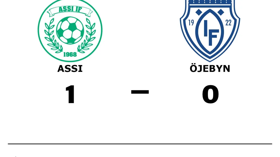 Assi IF vann mot Öjeby IF