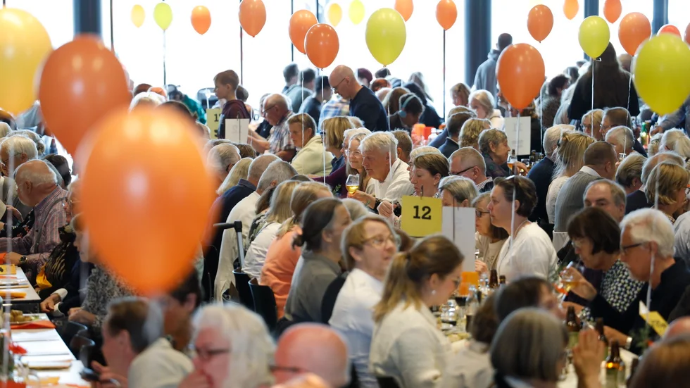 Vinnaren av tävlingen koras varje år på UKK:s sillunch, såhär såg den ut förra året.