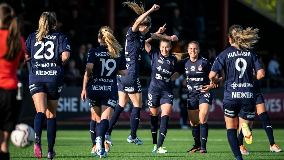 Rosengård leder damallsvenskan. Arkivbild.