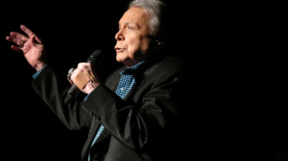 Sångaren MIckey Gilley hade sin storhetstid på 1970- och 80-talet. Arkivbild.
