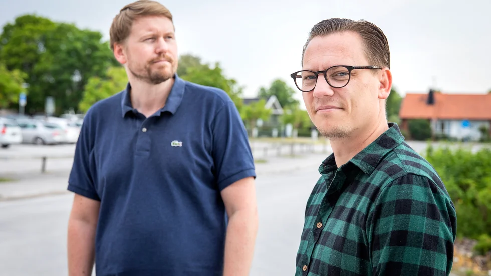Urban Gärdek och Tobias von Braun står bakom podden ”Kalla fall”, aktuell med nya avsnitt om gotländska grova brott.