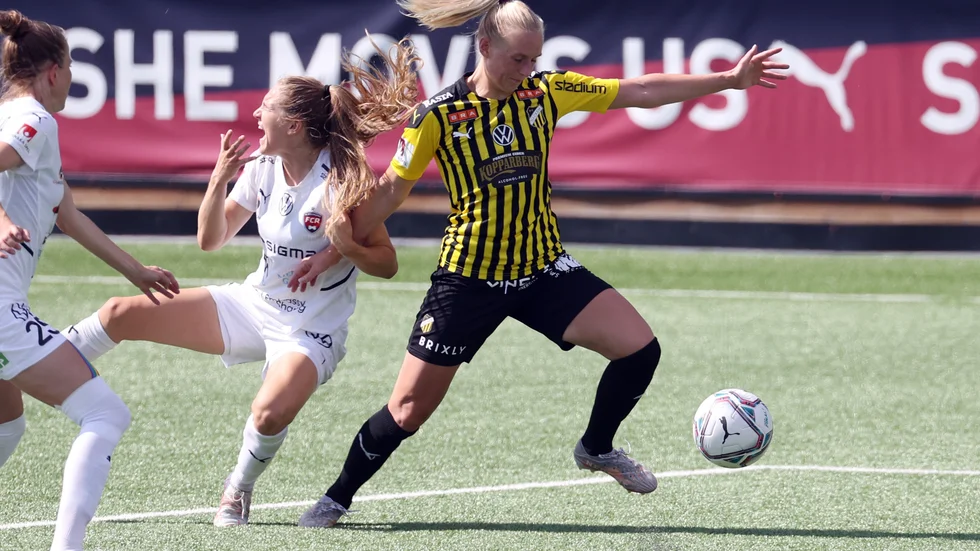 Häckens Stina Blackstenius hoppas på plats i den svenska OS-truppen.