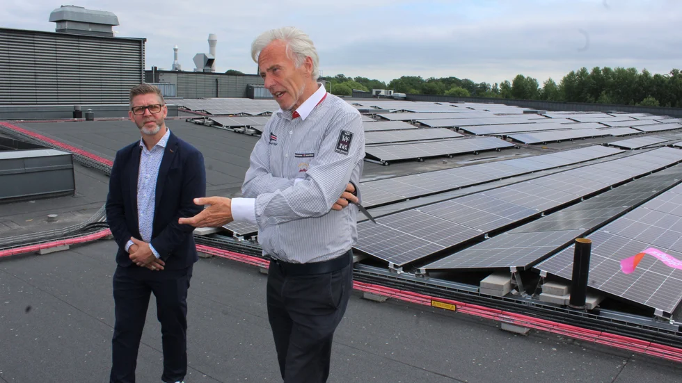 Reidar Svedahl är betydligt mer positiv till solceller än till vindkraft.
