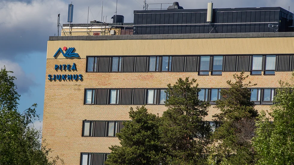 Insändarskribenten vill att Piteå sjukhus ska rustas upp. (arkivbild)