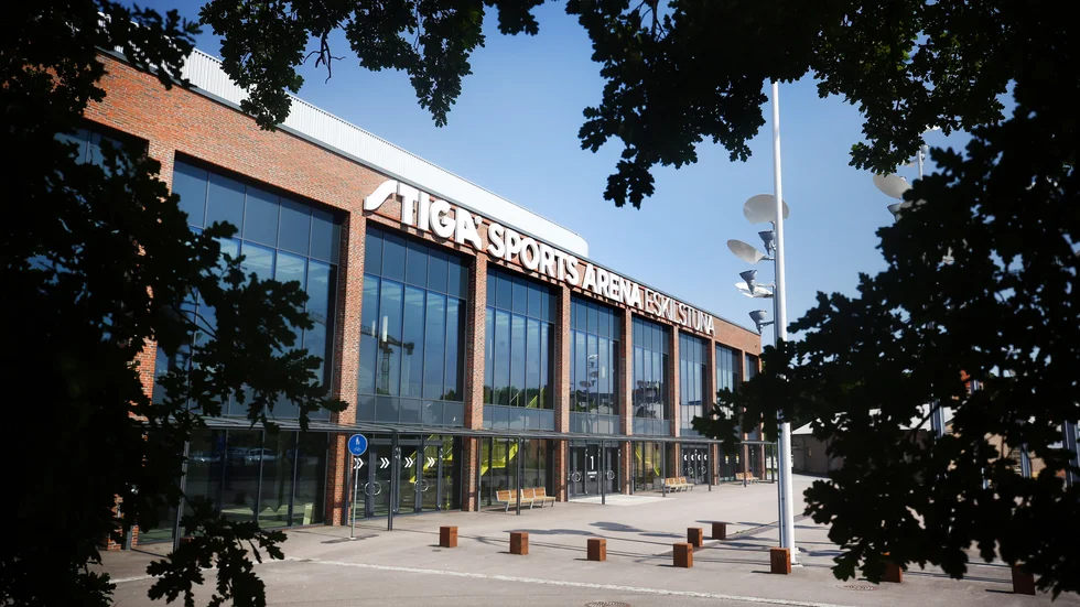 Stiga sports arena i Eskilstuna kommer att lysas upp i lila under parasportkampanjen WeThe15.