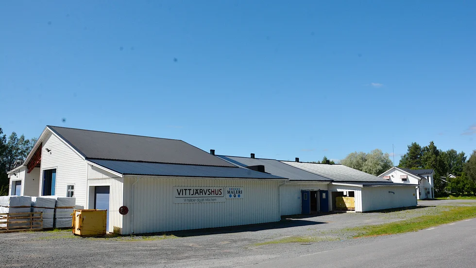 Vittjärvsjhus snickeri och kontorslokaler finns i dag i Vittjärv.