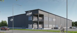 Grusade planer för padelhallen i Björsbyn