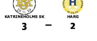 Albert Karjalainen i målform när Katrineholms SK vann