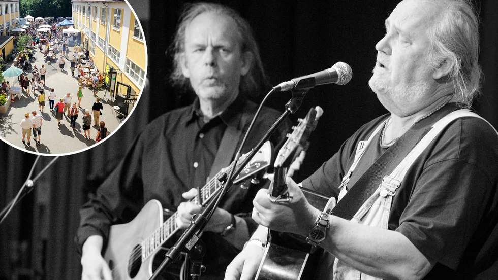 Bröderna Clara och Plura Jonsson som kamperat ihop sedan 70-talet, framför allt via rockbandet Eldkvarn, kommer till Gula industrihuset den 4 september. Fler mindre konserter är att vänta, nu när Stallarholmens visdagar ställs in.