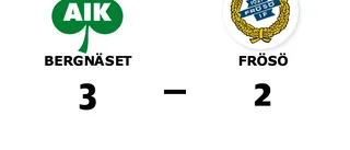 Äntligen är förlustsviten bruten för Bergnäset